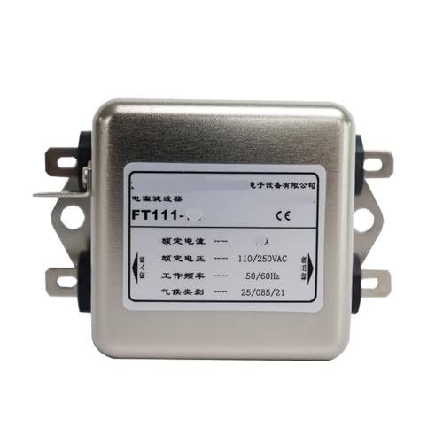 Filtre d'alimentation ca 220V anti-parasite secteur FT111-6
