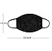 Yoodelife Cotton Mouth Mask Anti Dust Mouth Mask, Unisex Face Mask Reusable Fashion Mask Anime Face Mask Washable Mask Reusable Mask for Cycling Camping Travel for Adults, Black - 3 Pack