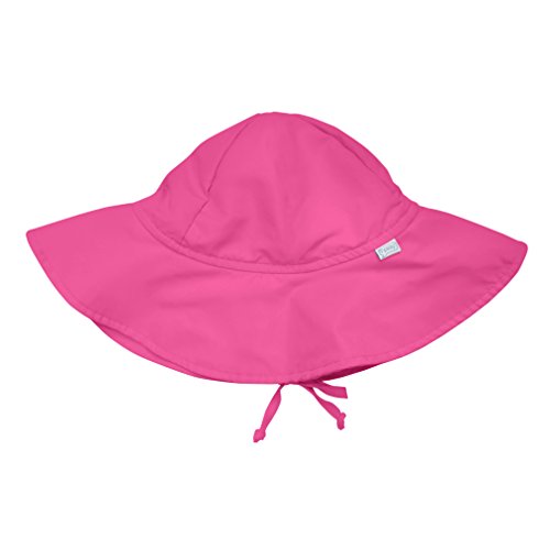 i play. Toddler Brim Sun Protection Hat, Hot Pink, 2T-4T