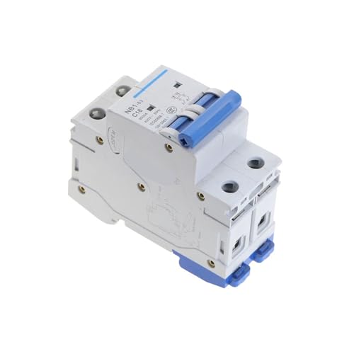 Disjoncteur MCB Type C 2 pôles 60Amp 400V pour tableau