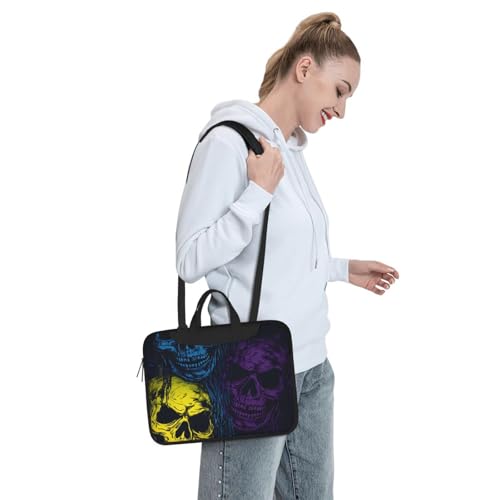 Bolso para portátil unisex con asa y correa resistente al agua miniatura 3