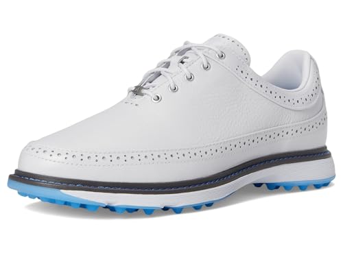 Adidas Unisex MC80 Spikeless Golf Shoes, Dash Grey/Matte Silver/Blue Burst, 9.5