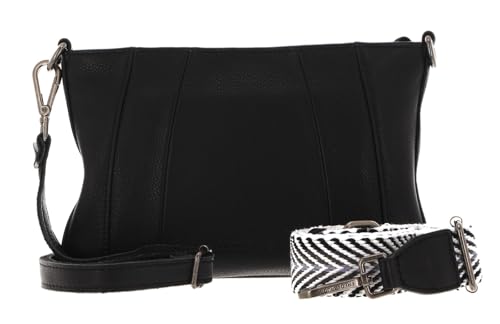 FREDsBRUDER Brevion Crossbody Black, bolso pequeño con acabados de alta calidad