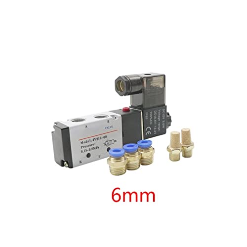 Válvula magnética de 24V para control de aire estable en automatismos 3