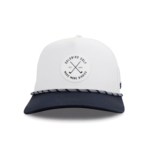 Image of Golf Hat for Men - Golf Snapback - Fun Hat for Golfing - Rope Golf Hat for Men and Women - Make More Birdies