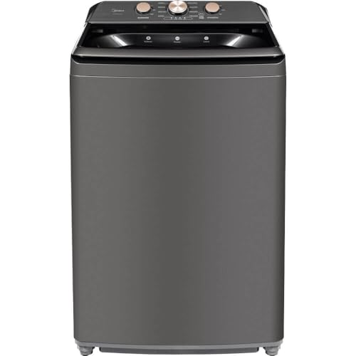 Midea MLTW41A1BMG 4.1 Cu. Ft. Gray Top Load Washer