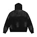 Arnodefrance Men Vintage Washed Graphic Hoodies Printing Graffiti Hoodie Cotton Warm Pullover Coat Outerwear