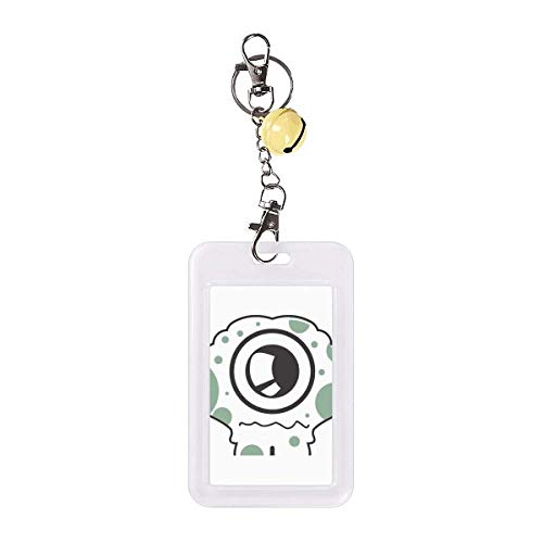 Étui de protection pour carte de crédit alien jaune - Portefeuille compact anti-rayures