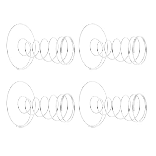 WEKADRIN 4 Soportes para Helados de Acero Inoxidable Portaconos Pequeños y Ligeros Estante para Conos de Waffle Soporte Práctico para Exhibición y Uso en Cocina o Eventos