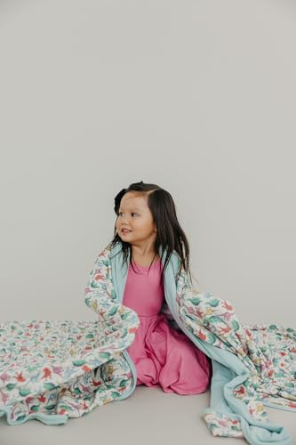 Image of Copper Pearl Jumbo 3-Layer Baby Blanket: Soft Baby Quilts for Boys and Girls | Breathable, Cozy, Toddler Blanket | Baby Quilt for Newborns | 60x72 Premium Material | Dinosaurs of Jurassic Park