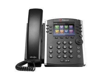 Polycom VVX 400-12 Line PoE Desktop-Telefon (erneuert)