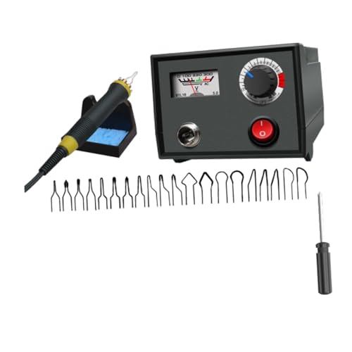 Pyrogravure stylo kit complet de 23 pièces avec température réglable et support de sécurité A