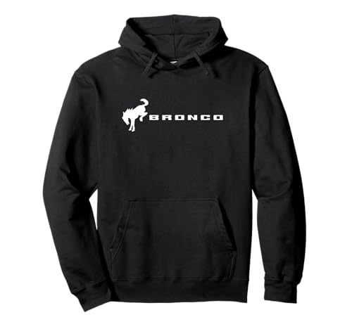 Ford Bronco Horizontal Logo Pullover Hoodie