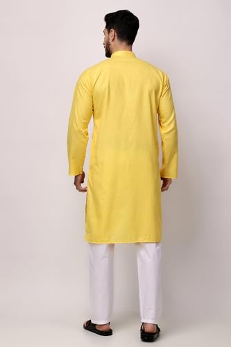 Image of Royal Kurta Men's Cotton Printed Kurta Pyjama
