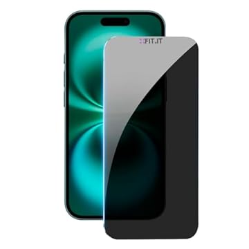 CORONITAS Película Privacidade 5D Compatível com Apple iPhone 16e, Tela 6,1 Polegadas, Cerâmica Fosca, Reduz Reflexos, Anti Spy