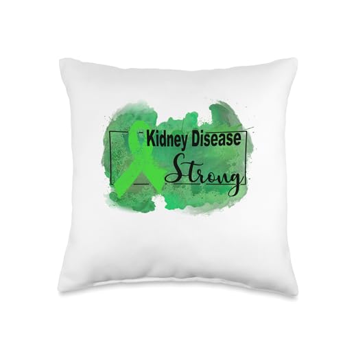 kidney disease Awareness Throw Pillow
