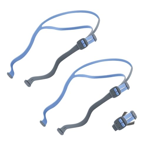 2-Pack Replacement Headgear Compatible with AirFit P10 & N30 Adjustable Headgear Strap Soft Elastic Material & Quick-Fit Design