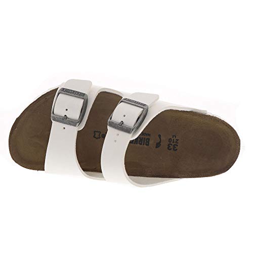 Birkenstock Unisex-Child Sandals Arizona Kid White Bf N2