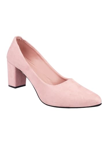 Image of TRYME Trendy&Fashion Pointed Pump Block Heel Sandals for Girls & Women