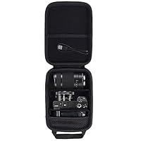 Aenllosi Hard Carrying Case for Sony Alpha 6000 6300 6400 6500 6700 Digital Camera, Black (Only Case)