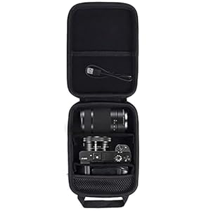 Aenllosi Housse pour Sony Alpha 6000/6300/6400/6500/6700App... Photo numérique sans Miroir (Seul étui)