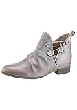 dkode schuhe  dkode Damen Schuhe Sommer Stiefelette grau Silber Leder (35)