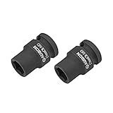 Größe: 1/2-Zoll-Laufwerk, 13 mm 6-Punkt-Sockelgröße, 39 mm Gesamtlänge.