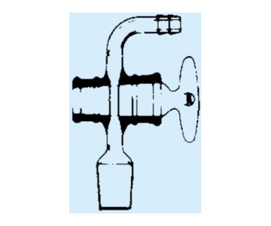 吸引栓PTFEコック付 摺部10 4055-1015