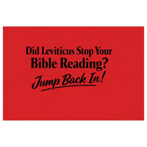 Did Leviticus Stop Your Bible Reading?
