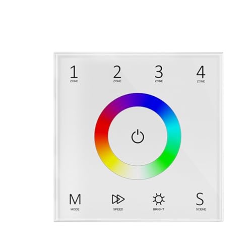 Gradation principale 4 zones T13-W pour varier les ambiances RGB du salon