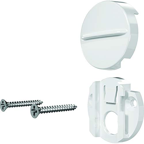 Privacy Logic Speyeguard Fixed Peephole Cover, White #TOP4