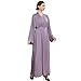 Islamic Abaya Dress for Women Muslim Maxi Abayas 2pcs Silky Fashion Dress Set Daily Kaftan Jilbab Outfit Women Eid Robe