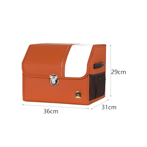 Boîte de rangement de coffre pliable avec poches auto - 2