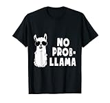 Photo Gallery maglietta no prob llama divertente no pro-lama alpaca tee maglietta Photo Gallery maglietta no prob llama divertente no pro-lama alpaca tee maglietta