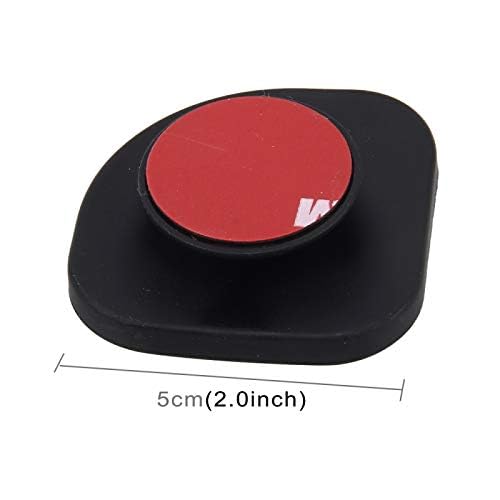 Image of Blind Spot Mirror, 360 Adjustable, Convex Glass, Waterproof, Universal Fit for Cars & SUVs, Black (3R-065)