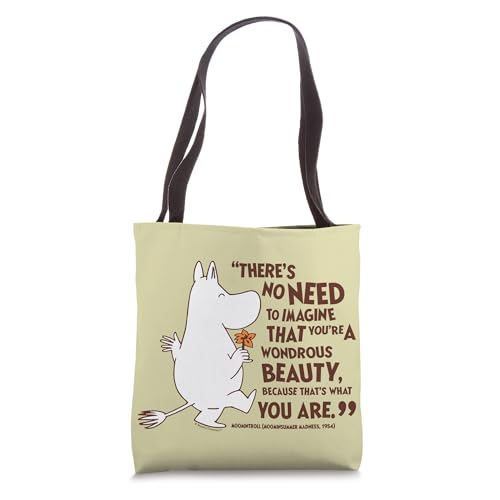 Moomin Beauty Moominsummer Madness Moomintroll Quote Tote Bag