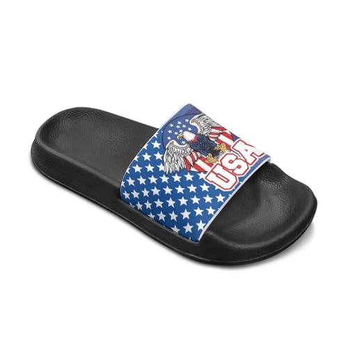 Image of Slides for Boys Girls Quick Drying Kids Slides Sandals Non-Slip