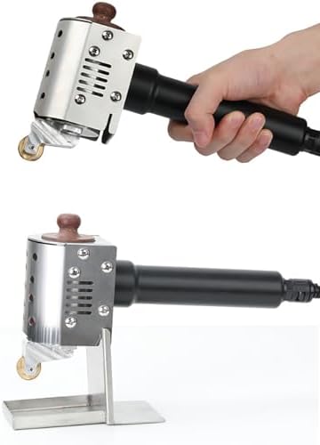 150mL Dual-Side Hot Melt Glue Roller Dispenser, 150W Adjustable 50-300°C, Perfect for Leather, Packaging, Crafts & Industrial Use, Temperature Lock Feature