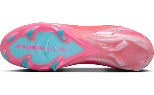 Nike Mercurial Vapor 16 Elite FG Low-Top Soccer Cleats (FQ1457-800, Ember Glow/Aurora Green)4