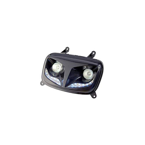 Optique de phare MBK Booster 2004- type R8- Noir Cover