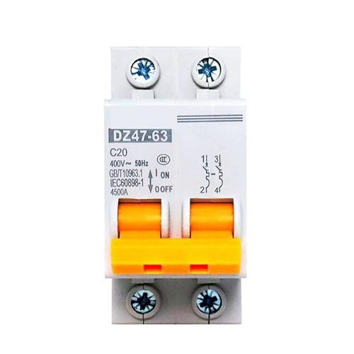 Disjoncteur AC 400V 2P contre les surcharges électriques 32A