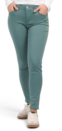 Democracy Women's Ab Solution High Rise Ankle Jean, Jade, 4