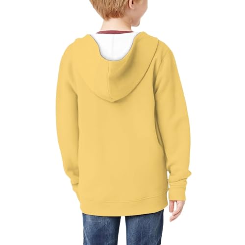 Upetstory Kids Zip Up Hoodie Fashion Hooded Sweatshirt for Girls Boys Size 6-164