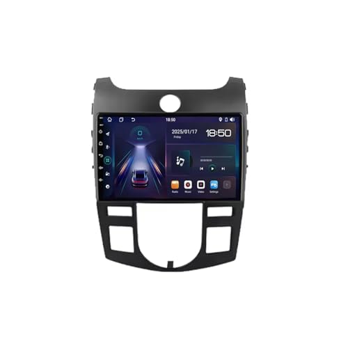 Navegación de Video del Automóvil para KIA Forte Cerato 2 TD 2008 2013 Soporta Bluetooth, Control Volante, USB, WiFi, 4G, Mirror Link, GPS Navegador/Radio FM, 8 Nuclear 8G+256G