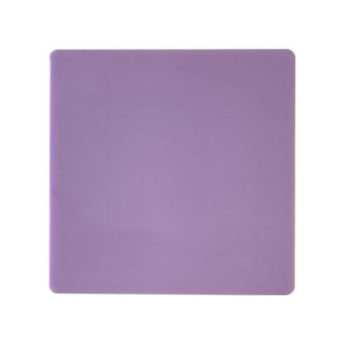 Image of 2pcs Pastel Cell Cast Acrylic Sheets Purplish Blue 1 /8inch (3mm) 11.75x11.75 300x300mm Glossy Matte Laserable Plexiglass Sheets Plasitc Board for Laser Cutting Engraving DIY Project Craft Sign