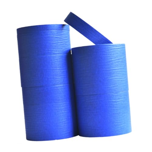 Housoutil 36mm Wide Masking Tape Blue Painters Tape 30m Roll Easy Removal No Lines for 3D Printers