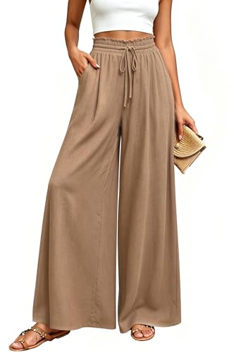 Pantalon chic femme en coupe fluide et finitions élégantes