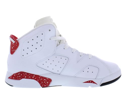 Little Kid's Jordan 6 Retro Red Oreo White/University Red-Black (DV3605 162)2