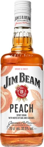 Jim Beam Peach | Whiskey-Spirituose | 32,5% Vol | 0,7l