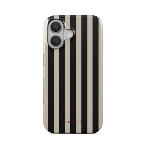 BURGA Unisex Phone Case for iPhone 16 – Dual-Layer Hybrid Design with Shock-Absorbing TPU & Durable Exterior, Scratch-Resistant Finish and Raised Bezel Edge...